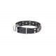 Schäferhund Hundehalsband Leder "Rock 'n' Roll Style" FDT Artisan, breit