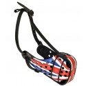 German Shepherd Muzzle with Hand Painted Union Jack