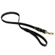 Braided Leather Dog Leash for Shepherd Walks and Training