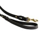 Braided Leather Dog Leash for Shepherd Walks and Training