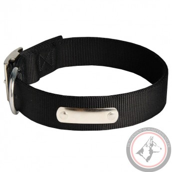 Identifikation Halsband aus Nylon für Schäferhund