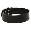 German Shepherd Collar Leather, Extra Wide