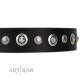 German Shepherd Dog Collar "Genteel Charm" FDT Artisan