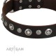 GSD Collar of Leather "Gorgeous Shields"