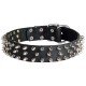 Fashionably Studded Leather Collar