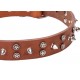 Sterne und Spikes Design Halsband für Schäferhund