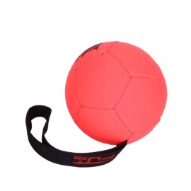 Orange Hüpfball für Schäferhunde 12 cm mit Schlaufe