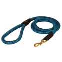 German Shepherd Leash of Nylon Cord, Chess Ornament