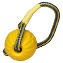 German Shepherd Toy Ball of Foam on Rope for Training