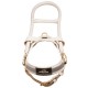 Exclusive Guide Dog Shepherd white leather harness