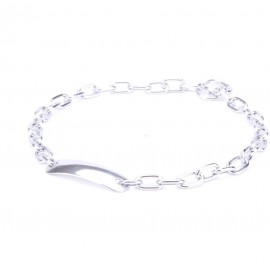Kette Halsband für Schäferhund aus mittelgroßen Stahl-Gliedern