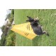 Zelt für IPO Training und Schutzhund mit Schäferhund, hochwertig und kompakt