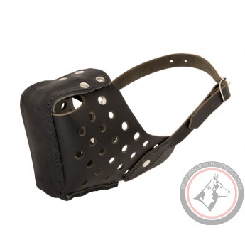 Leather Muzzle for Shepherd Training